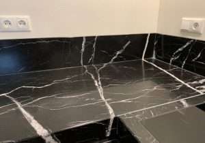 Nero Marquina aanrechtblad en tafel