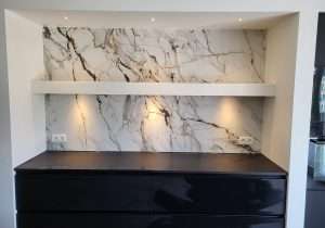 Neolith Calacatta Luxe achterwanden