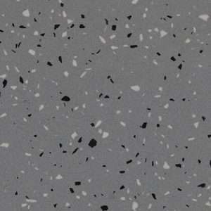 Diresco Terrazzo Crea Dark kwartscomposiet