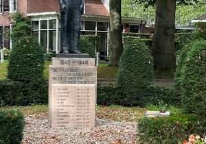 Herstelwerkzaamheden uitgevoerd aan oorlogsmonument