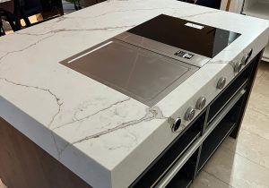 Calacatta Dorato Quartz werkblad