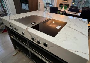 Calacatta Dorato Quartz werkblad